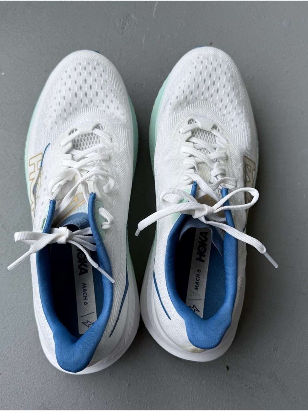 Hoka Mach 6 Men’s Road Running Shoes. Size 12 2E (wide)